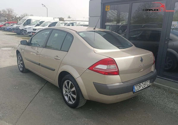 Renault Megane cena 6900 przebieg: 204923, rok produkcji 2008 z Pasym małe 79